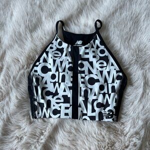 New Balance Women's Monochrome Bikini Top